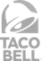 Taco Bell Logo Gray