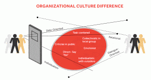 Organizational Custom Difference Graphic